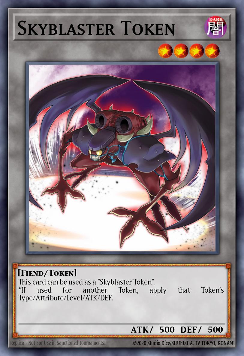 Skyblaster Token Yu-Gi-Oh card