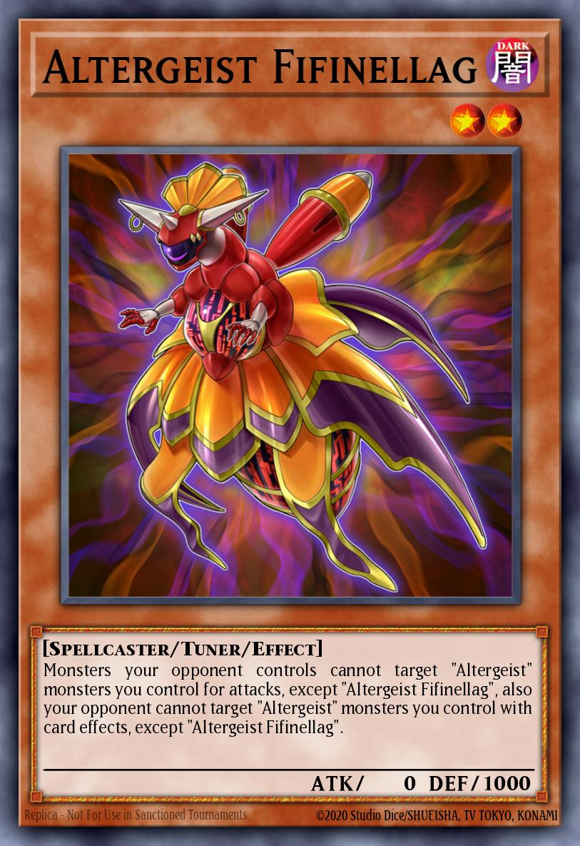Altergeist Fifinellag Yu-Gi-Oh card