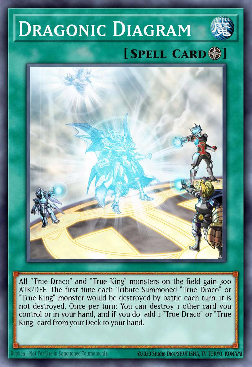 Dragonic Diagram Yu-Gi-Oh card