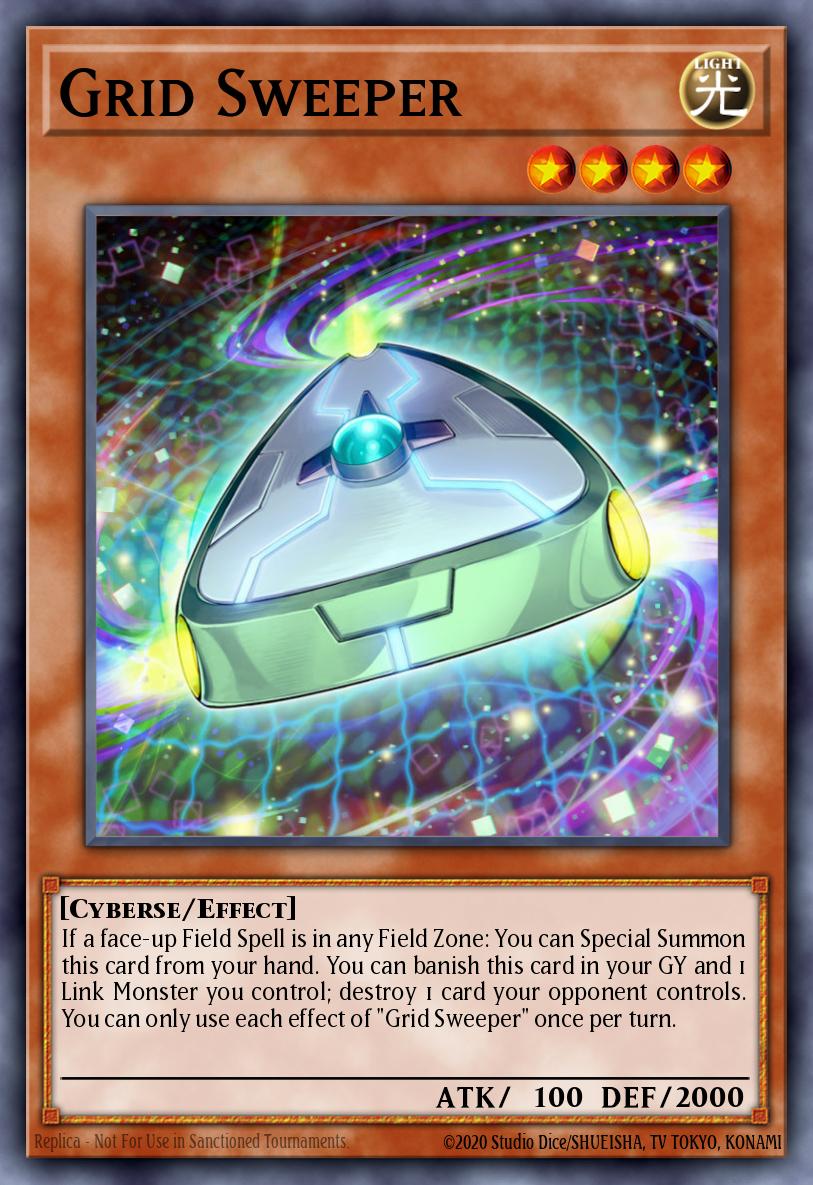 Grid Sweeper Yu-Gi-Oh card