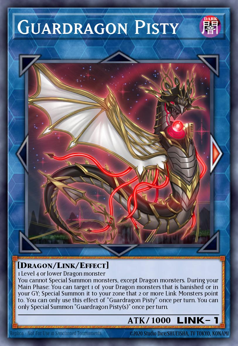 Guardragon Pisty Yu-Gi-Oh card