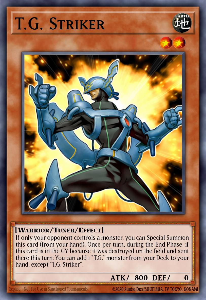 T.G. Striker Yu-Gi-Oh card