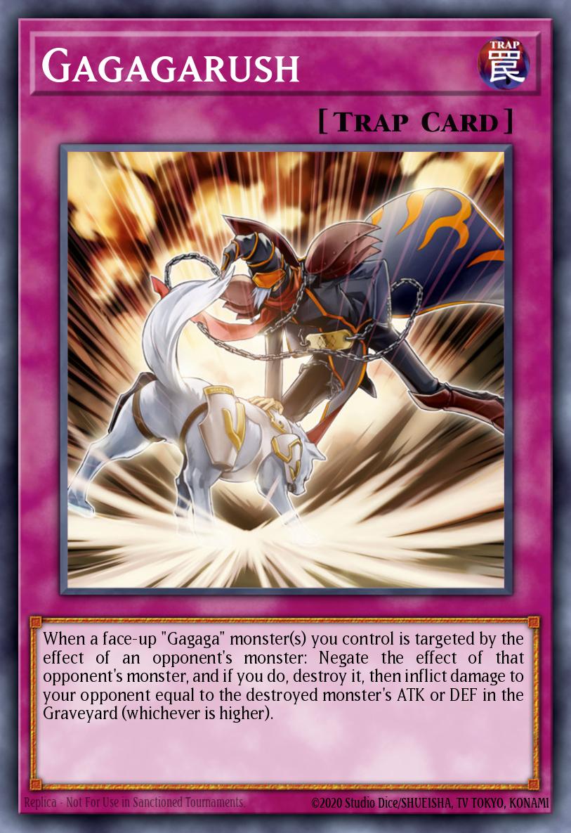 Gagagarush Yu-Gi-Oh card