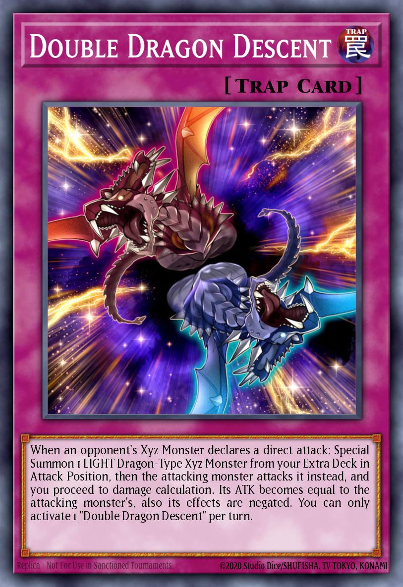 Double Dragon Descent Yu-Gi-Oh card
