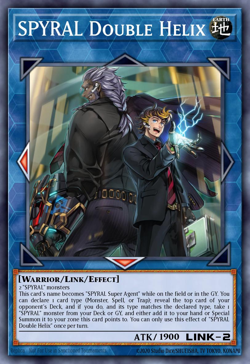 SPYRAL Double Helix Yu-Gi-Oh card