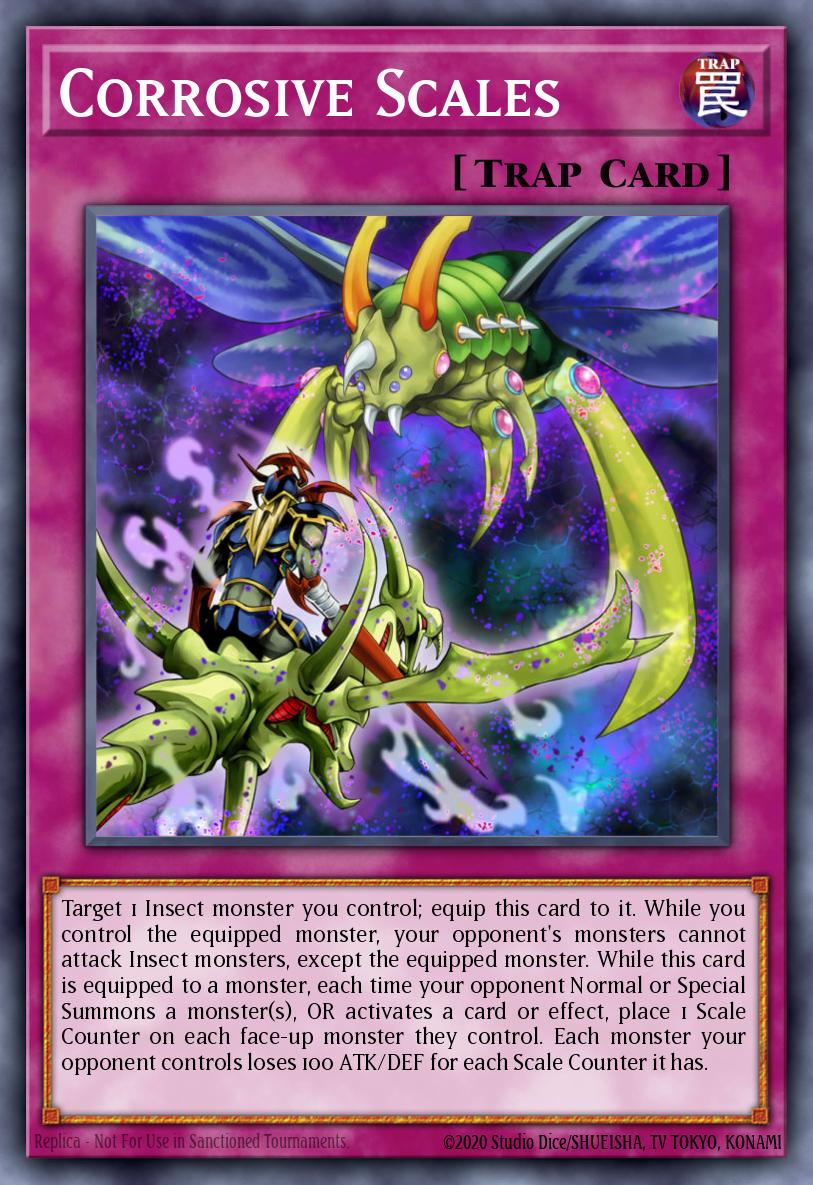 Corrosive Scales Yu-Gi-Oh card
