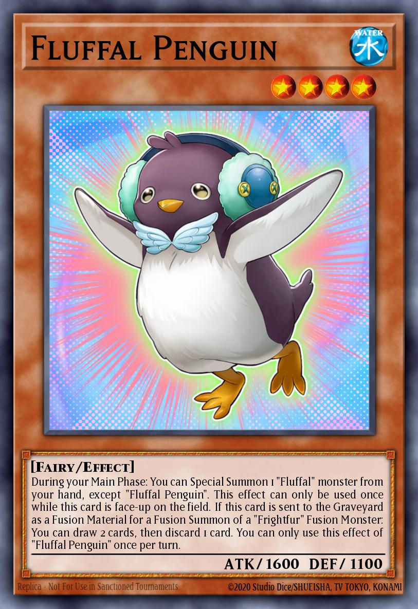 Fluffal Penguin Yu-Gi-Oh card