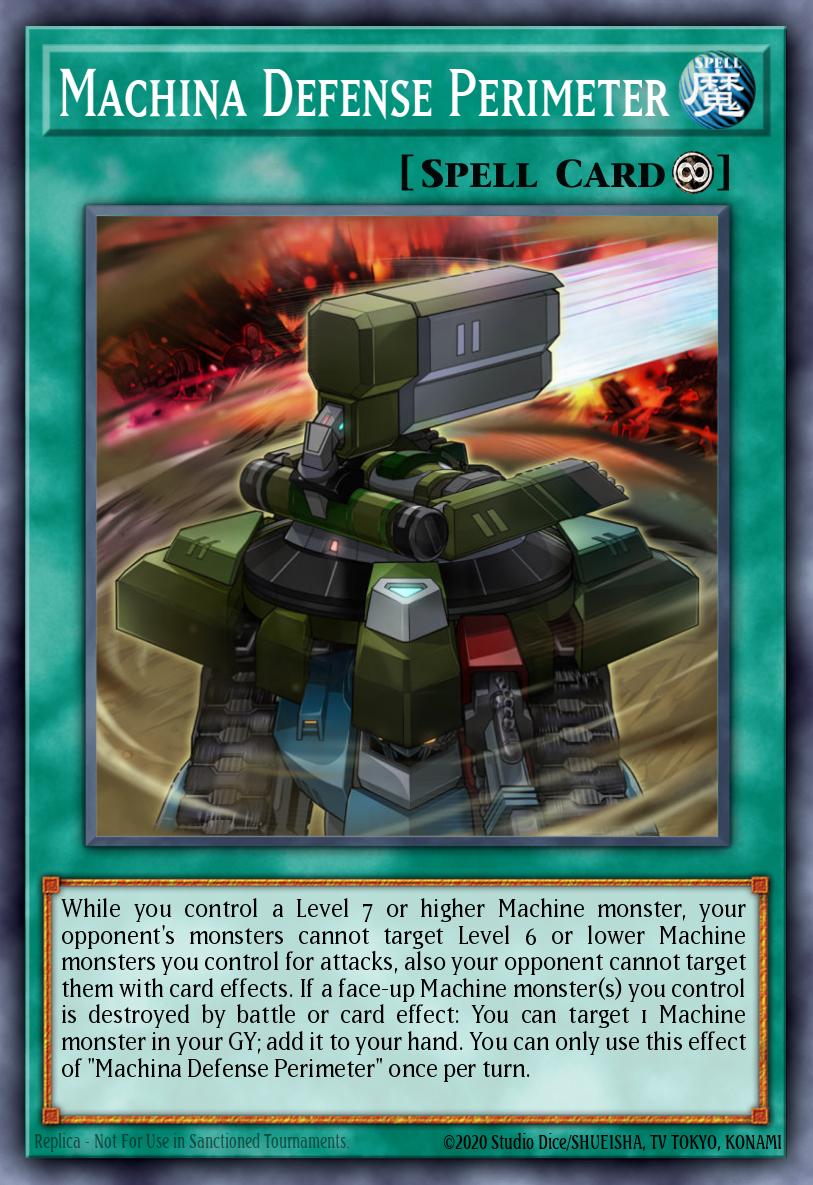 Machina Defense Perimeter Yu-Gi-Oh card