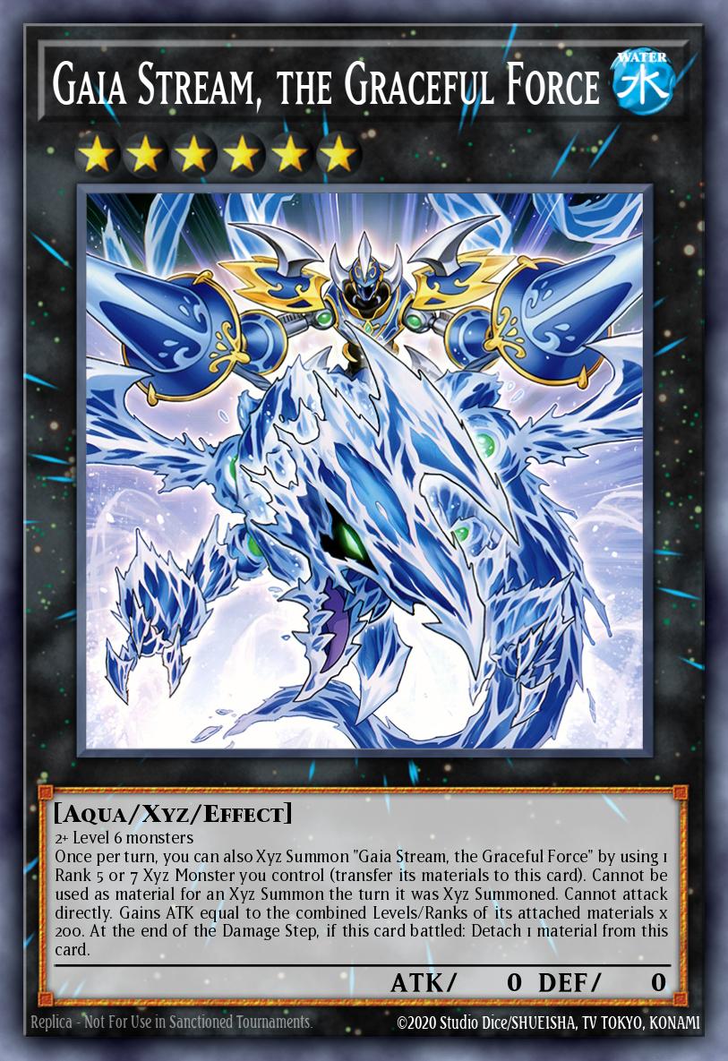 Gaia Stream, the Graceful Force Yu-Gi-Oh card
