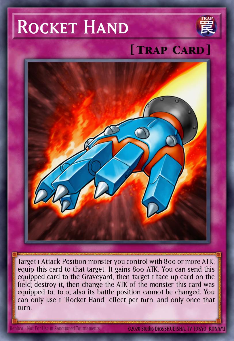 Rocket Hand Yu-Gi-Oh card