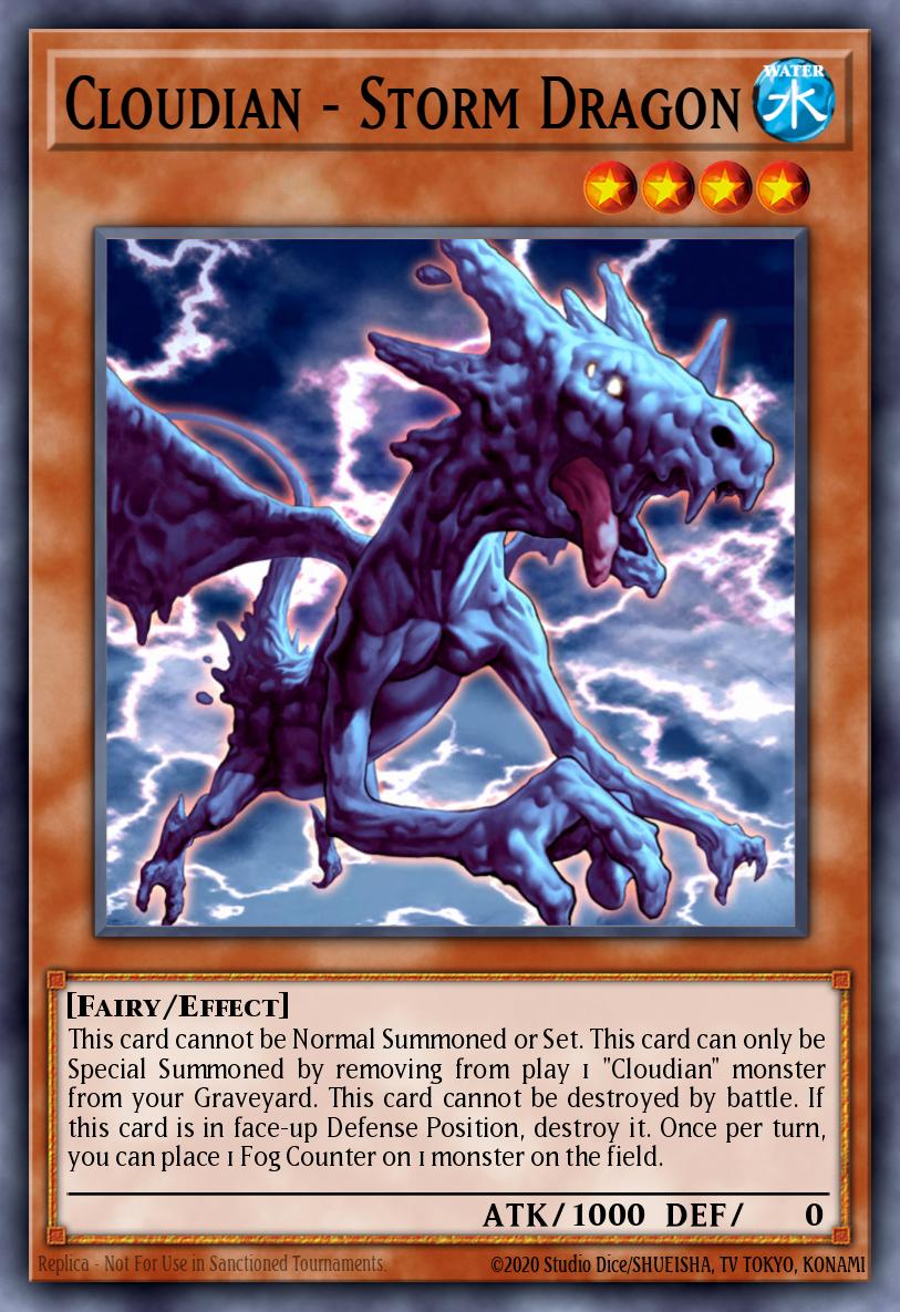 Cloudian - Storm Dragon Yu-Gi-Oh card