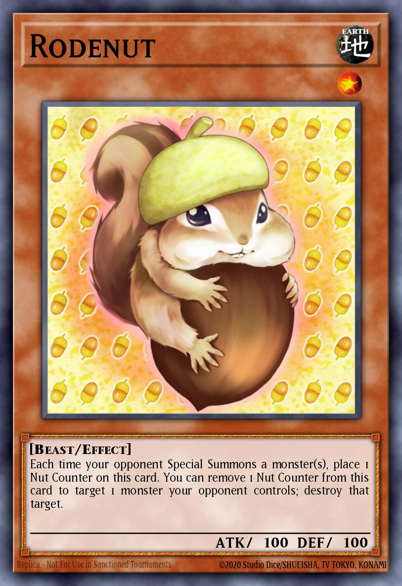 Rodenut Yu-Gi-Oh card