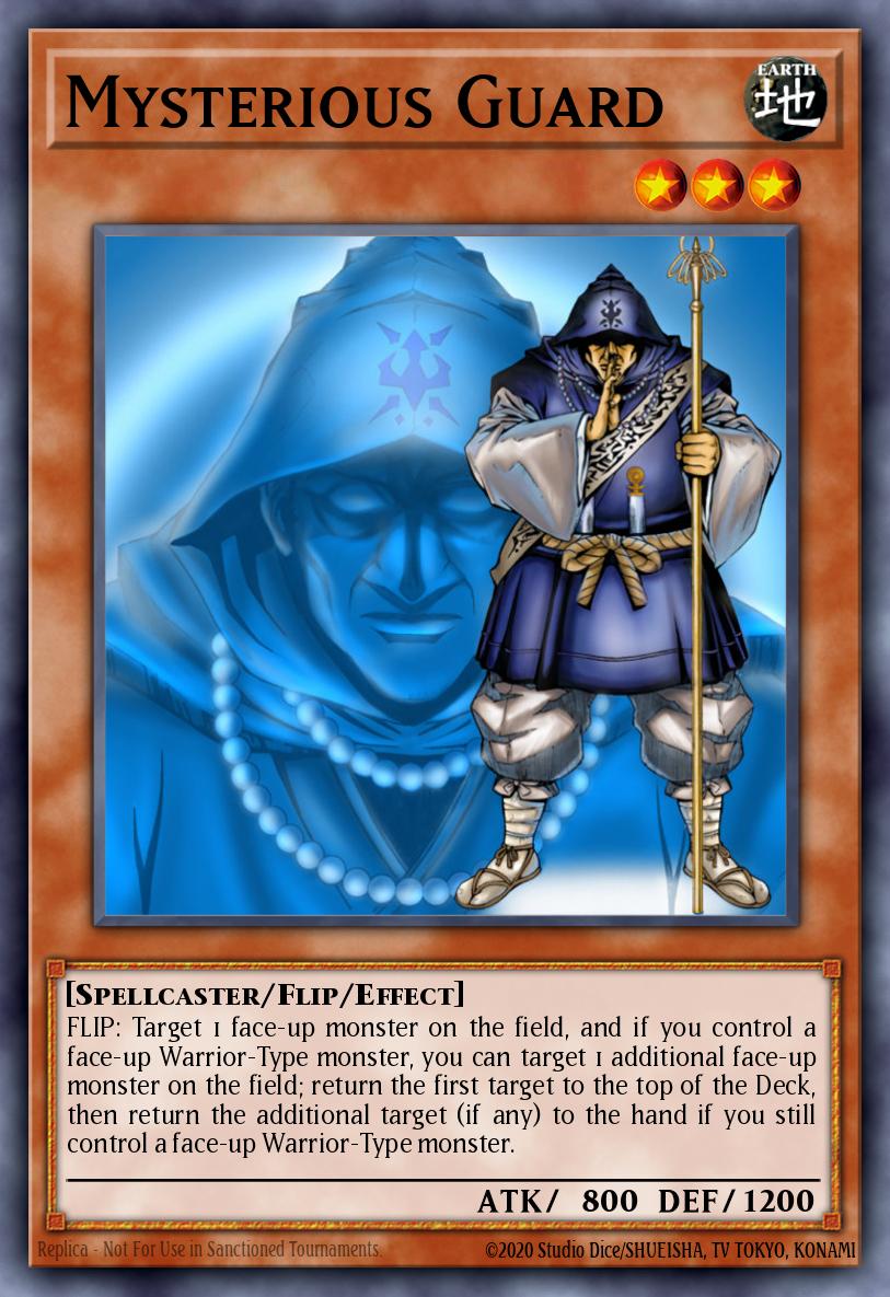 Mysterious Guard Yu-Gi-Oh card