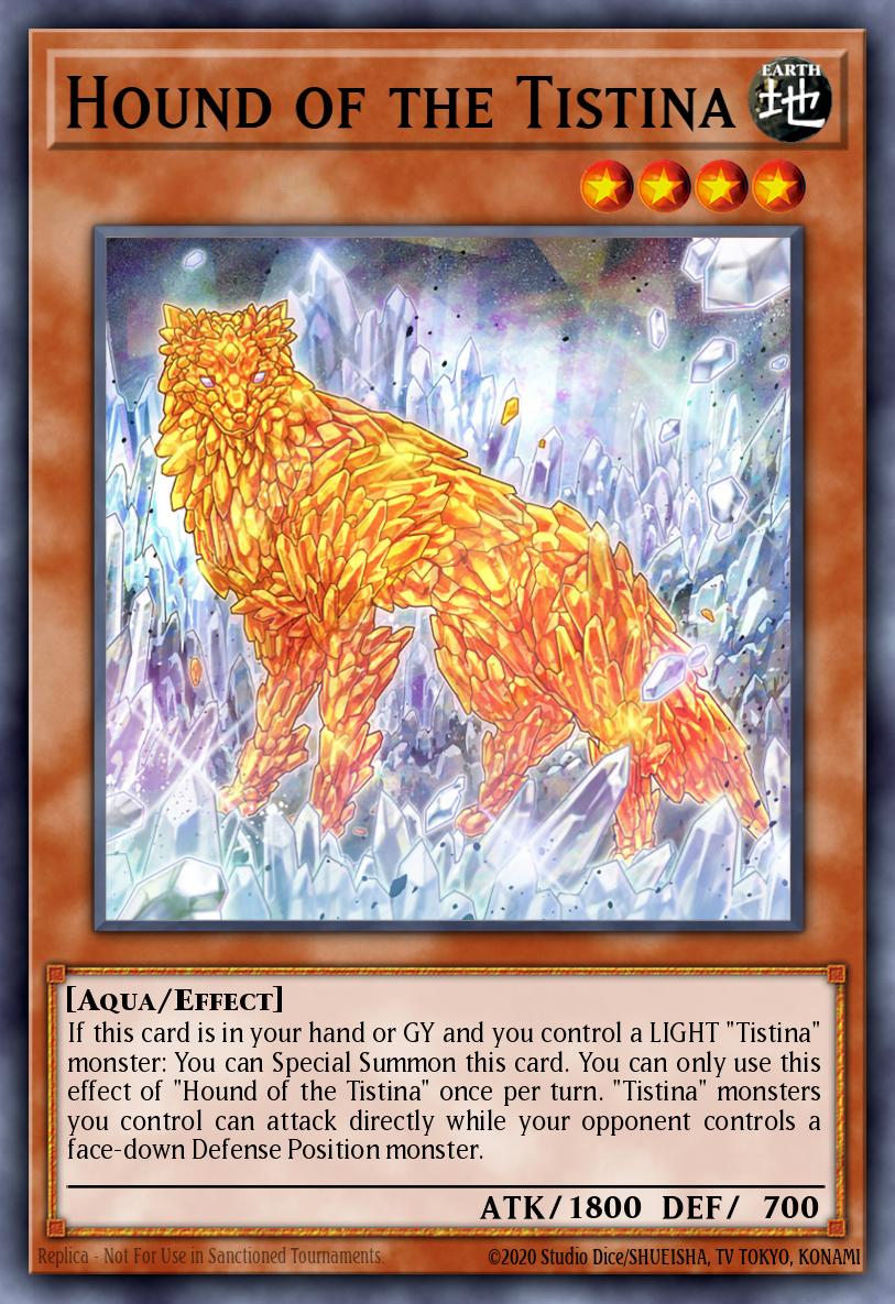Hound of the Tistina Yu-Gi-Oh card