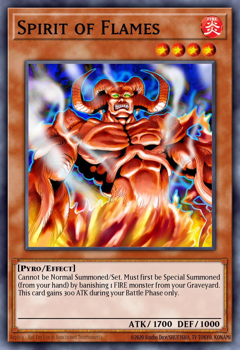 Spirit of Flames Yu-Gi-Oh card
