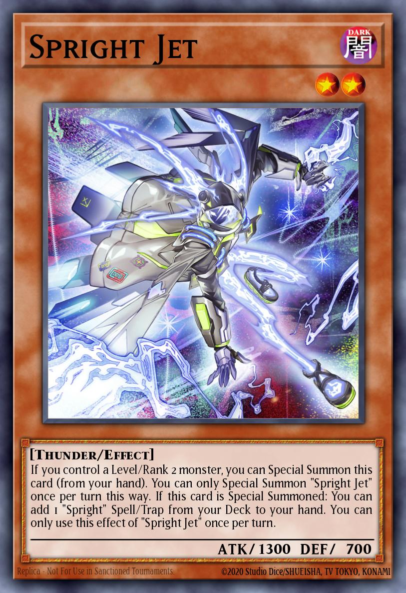 Spright Jet Yu-Gi-Oh card