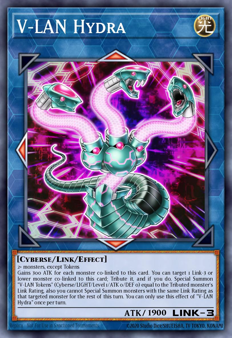 V-LAN Hydra Yu-Gi-Oh card