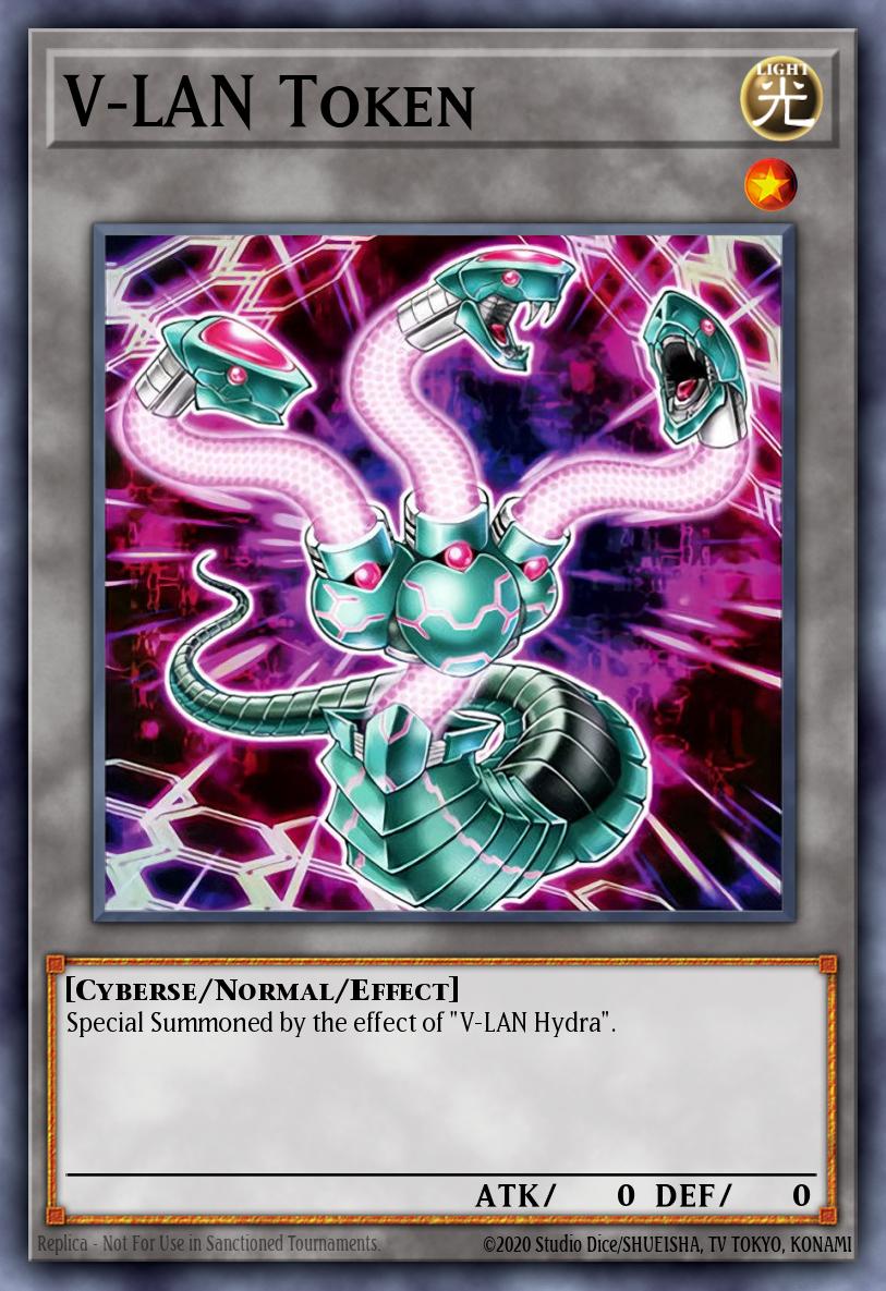 V-LAN Token Yu-Gi-Oh card