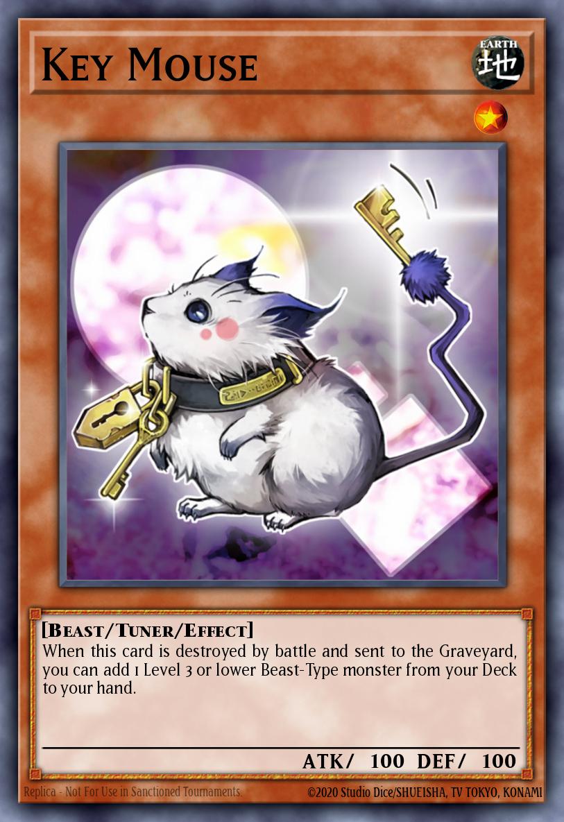 Key Mouse Yu-Gi-Oh card
