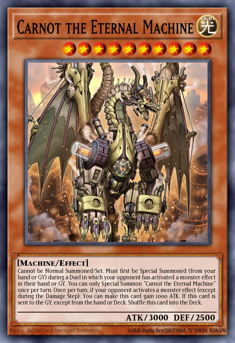 Carnot the Eternal Machine Yu-Gi-Oh card