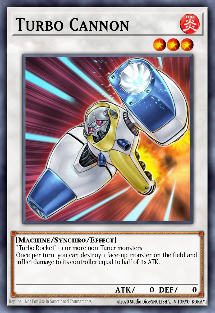 Turbo Cannon Yu-Gi-Oh card