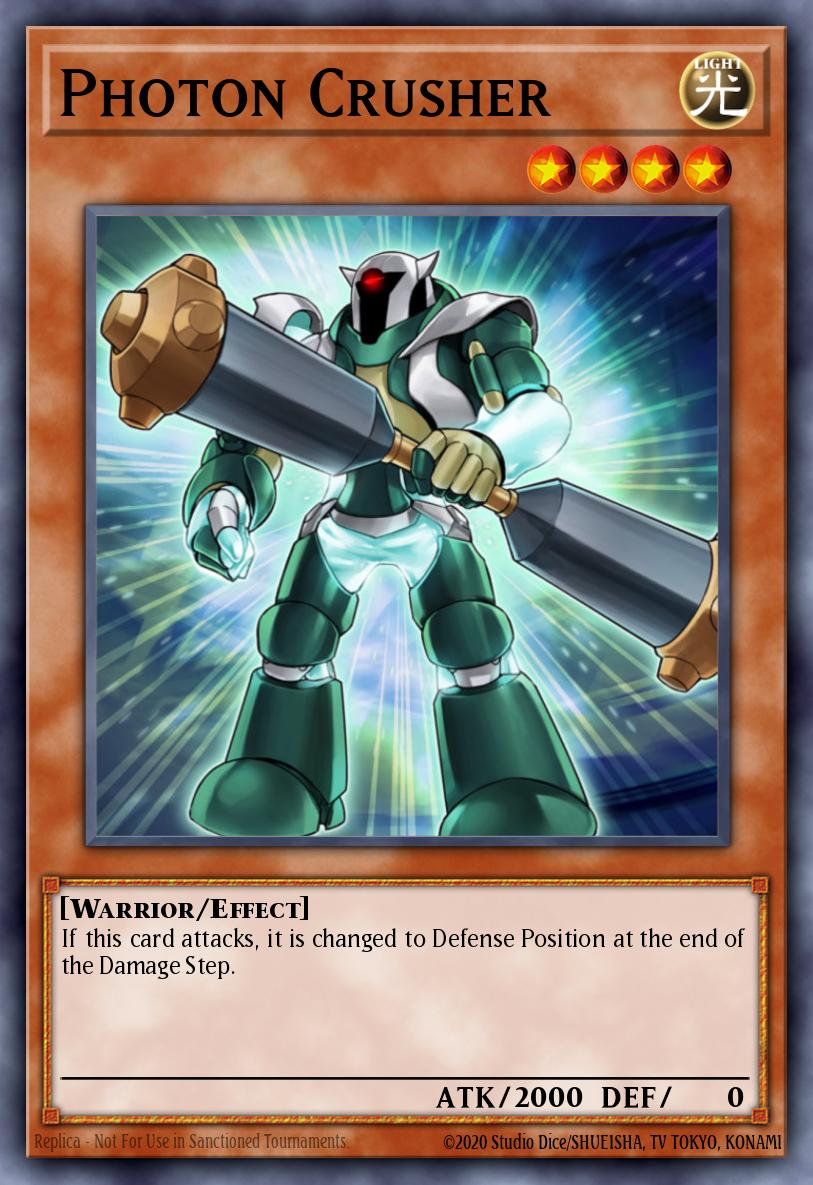 Photon Crusher Yu-Gi-Oh card