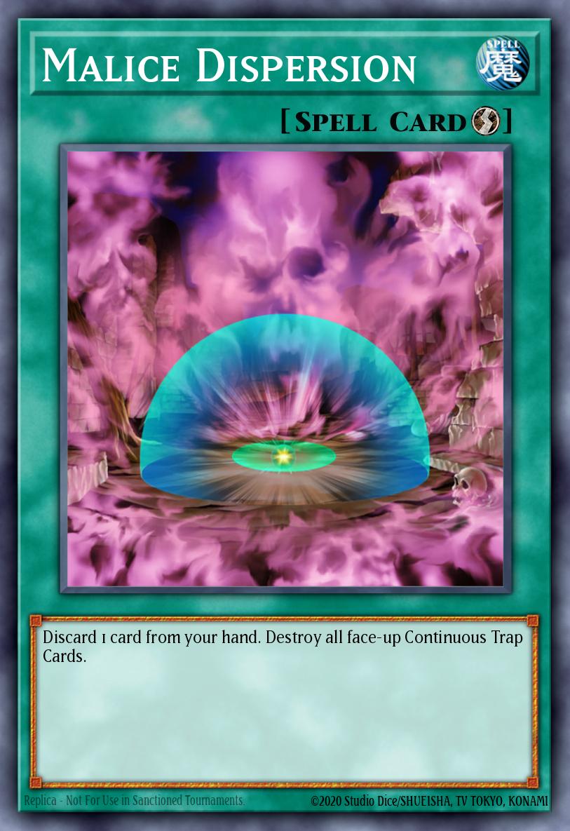 Malice Dispersion Yu-Gi-Oh card