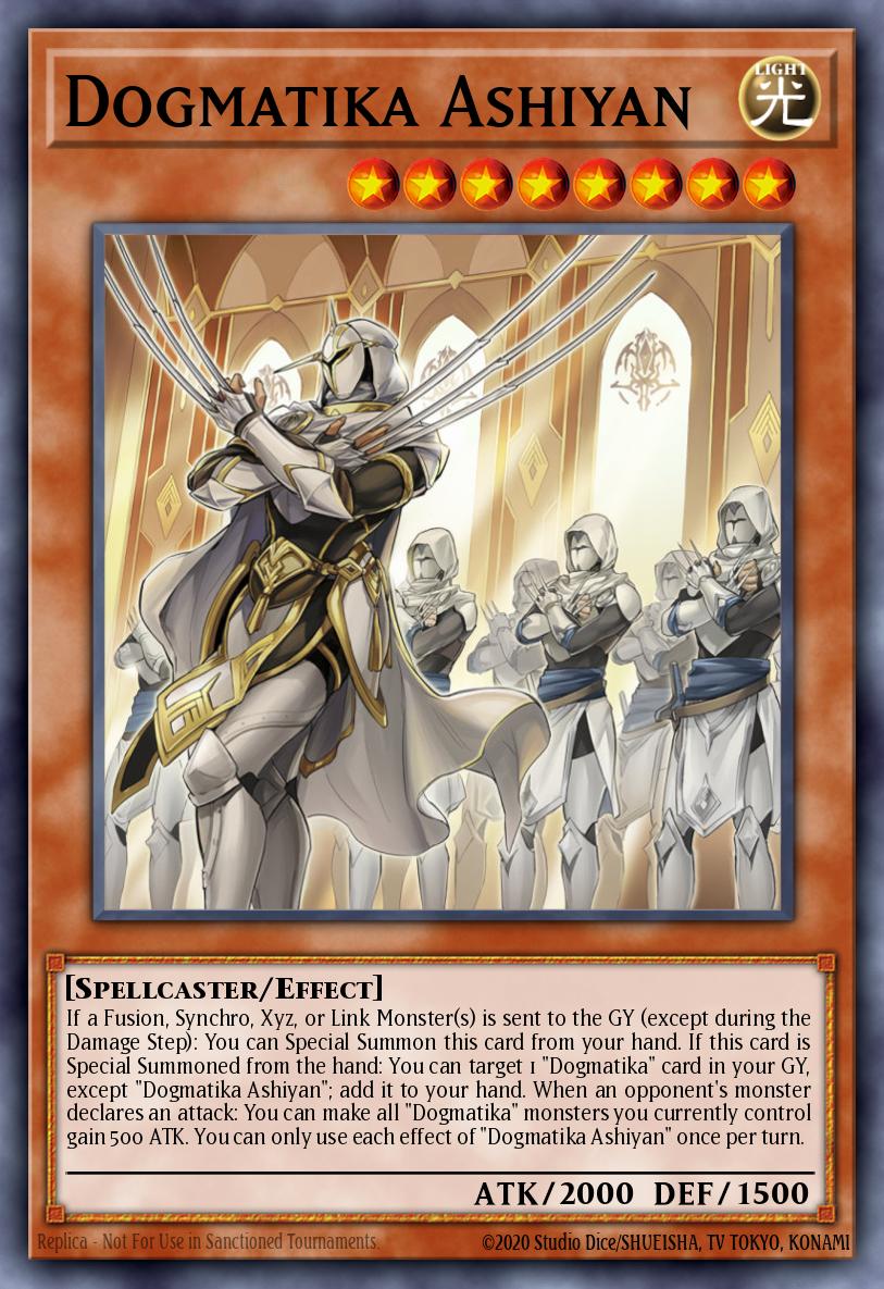 Dogmatika Ashiyan Yu-Gi-Oh card