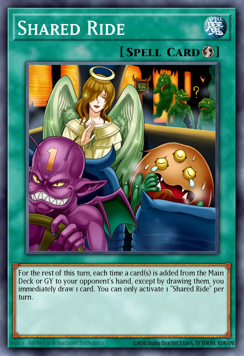 Shared Ride Yu-Gi-Oh card