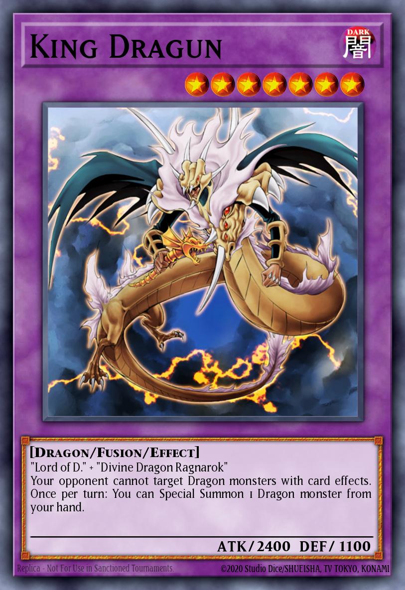 King Dragun Yu-Gi-Oh card