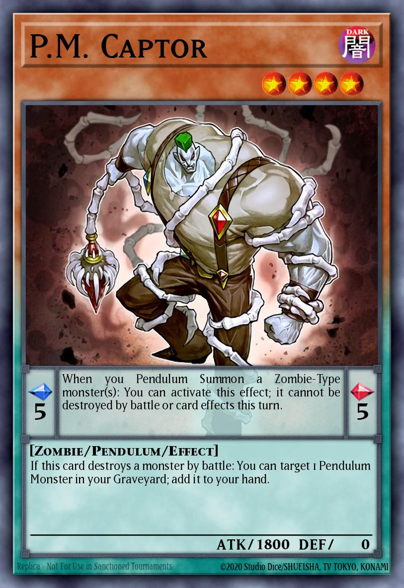 P.M. Captor Yu-Gi-Oh card