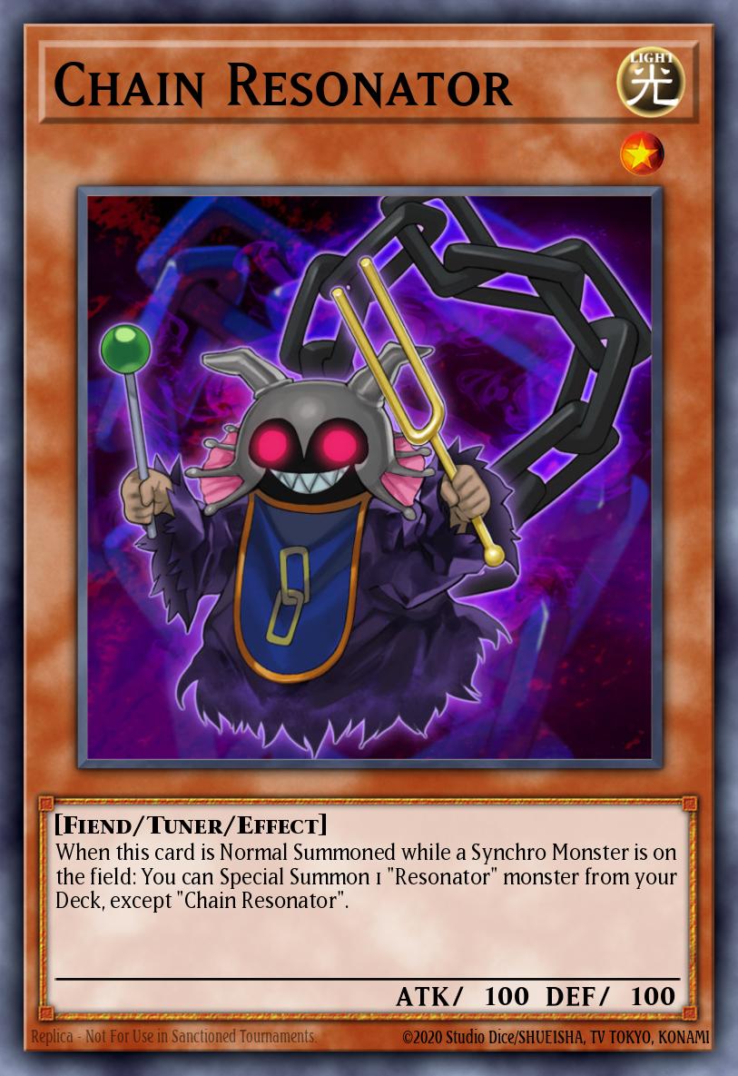 Chain Resonator Yu-Gi-Oh card
