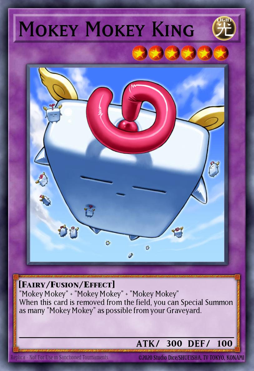 Mokey Mokey King Yu-Gi-Oh card