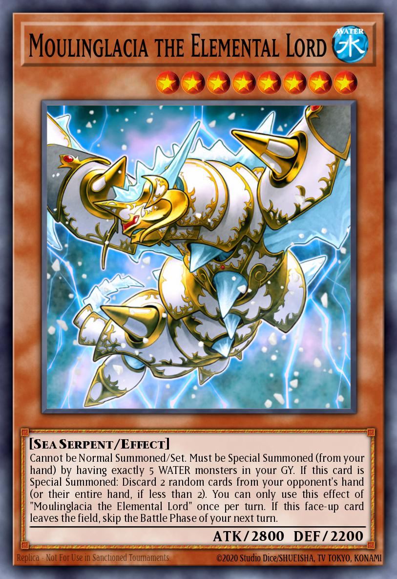 Moulinglacia the Elemental Lord Yu-Gi-Oh card