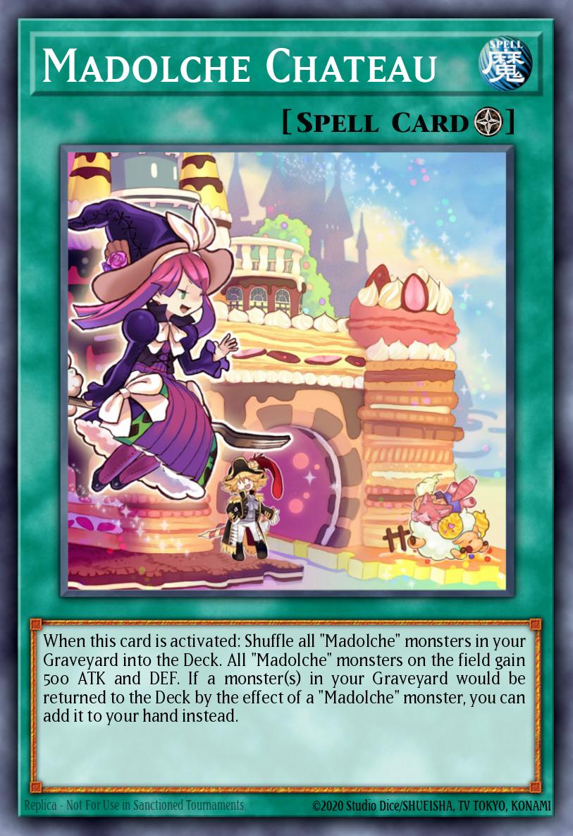 Madolche Chateau Yu-Gi-Oh card