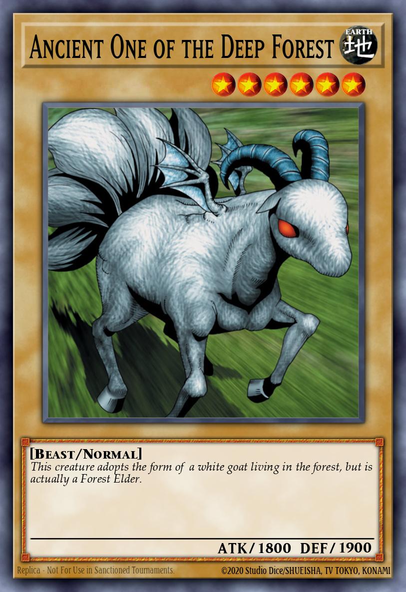 Ancient One of the Deep Forest Yu-Gi-Oh card