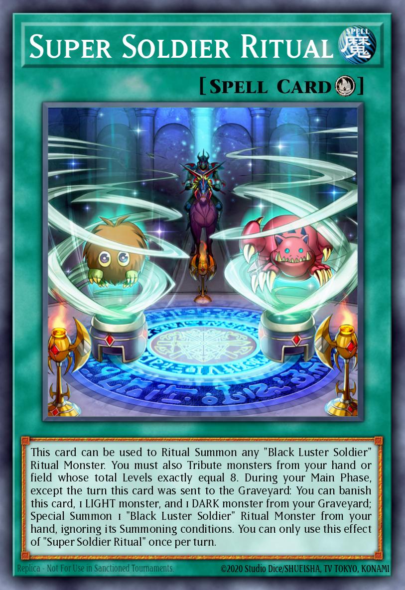 Super Soldier Ritual Yu-Gi-Oh card