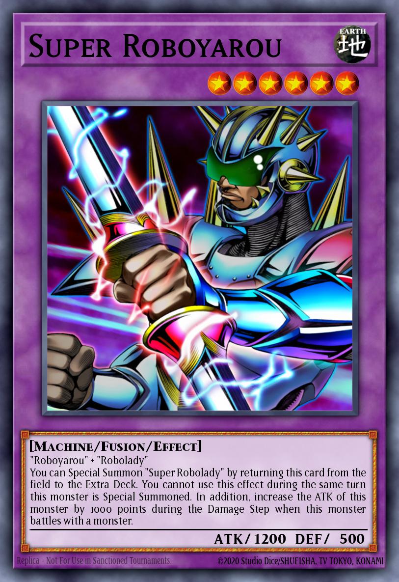 Super Roboyarou Yu-Gi-Oh card
