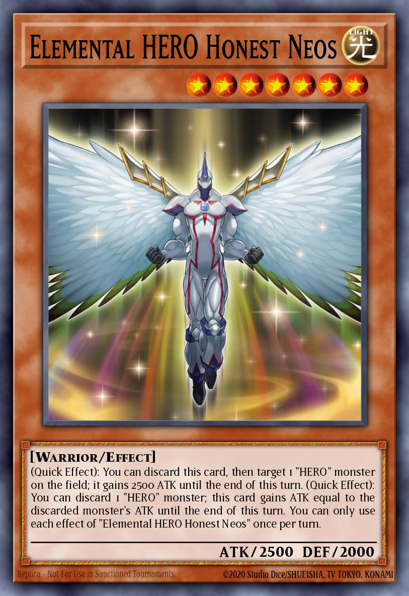 Elemental HERO Honest Neos Yu-Gi-Oh card