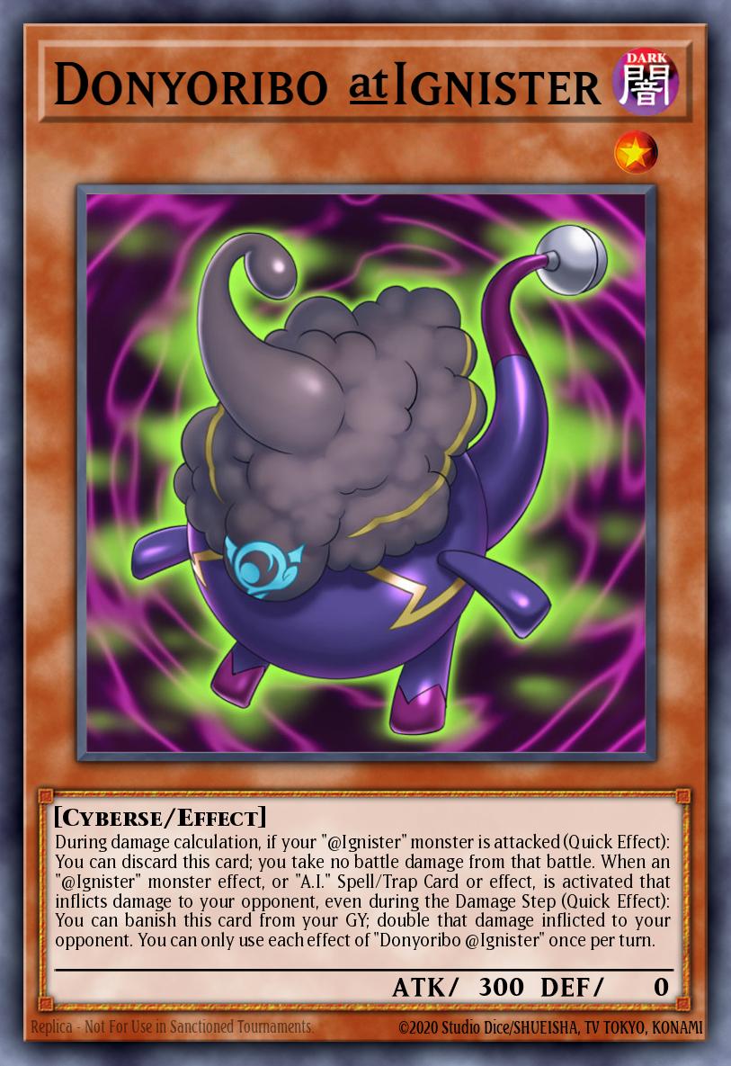 Donyoribo @Ignister Yu-Gi-Oh card