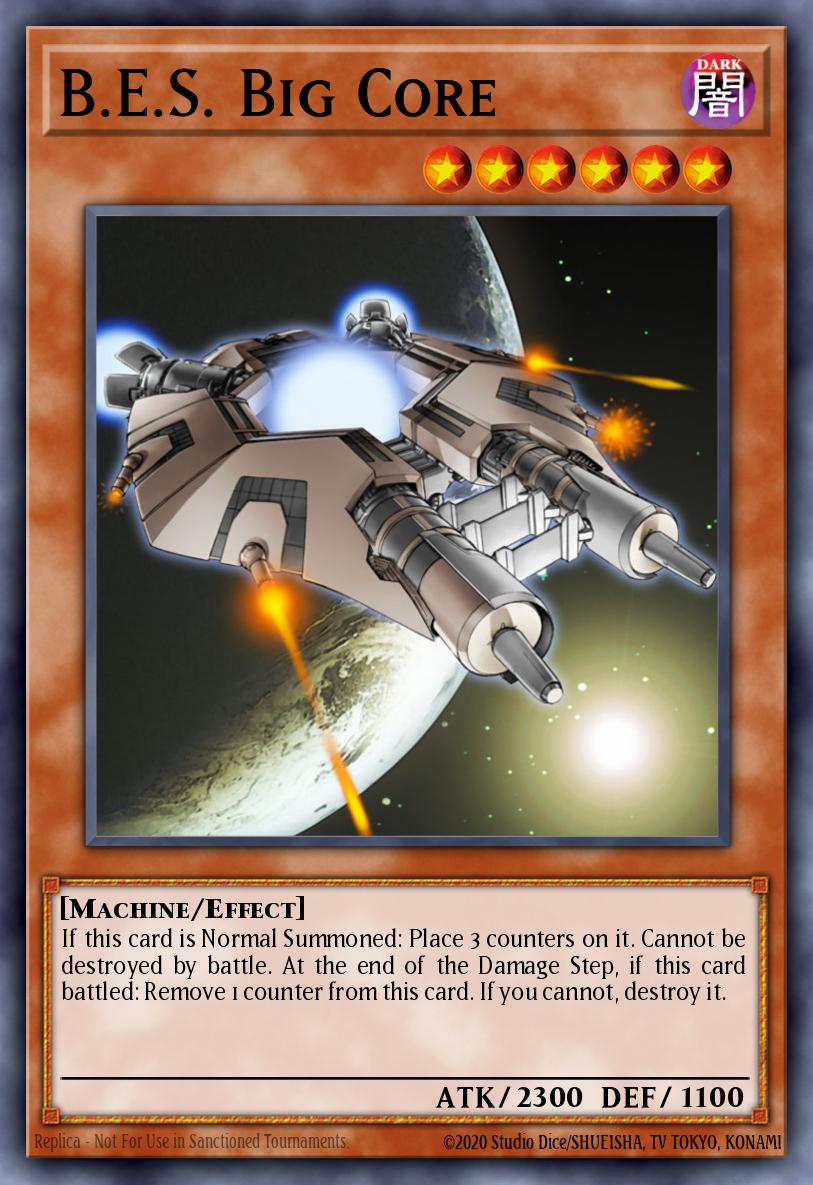 B.E.S. Big Core Yu-Gi-Oh card