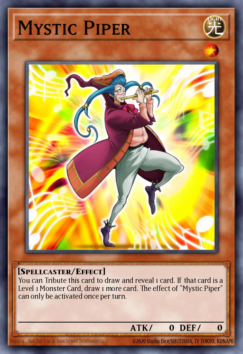 Mystic Piper Yu-Gi-Oh card