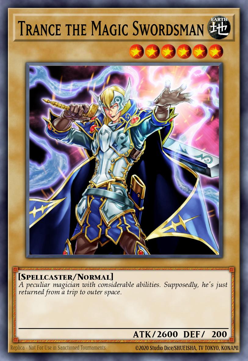 Trance the Magic Swordsman Yu-Gi-Oh card