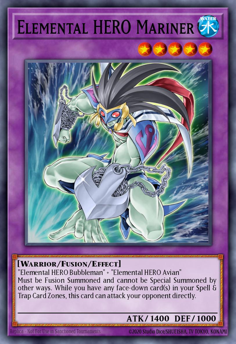 Elemental HERO Mariner Yu-Gi-Oh card