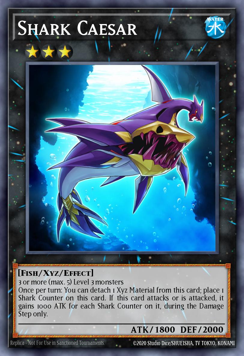 Shark Caesar Yu-Gi-Oh card