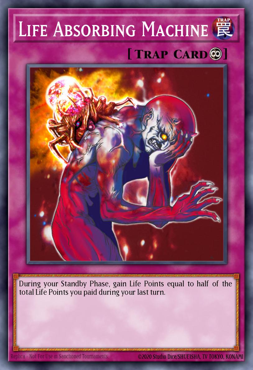 Life Absorbing Machine Yu-Gi-Oh card