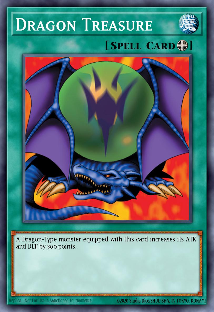 Dragon Treasure Yu-Gi-Oh card