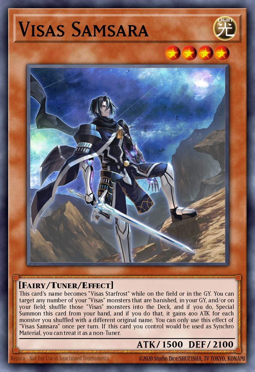 Visas Samsara Yu-Gi-Oh card