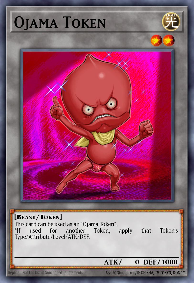 Ojama Token Yu-Gi-Oh card