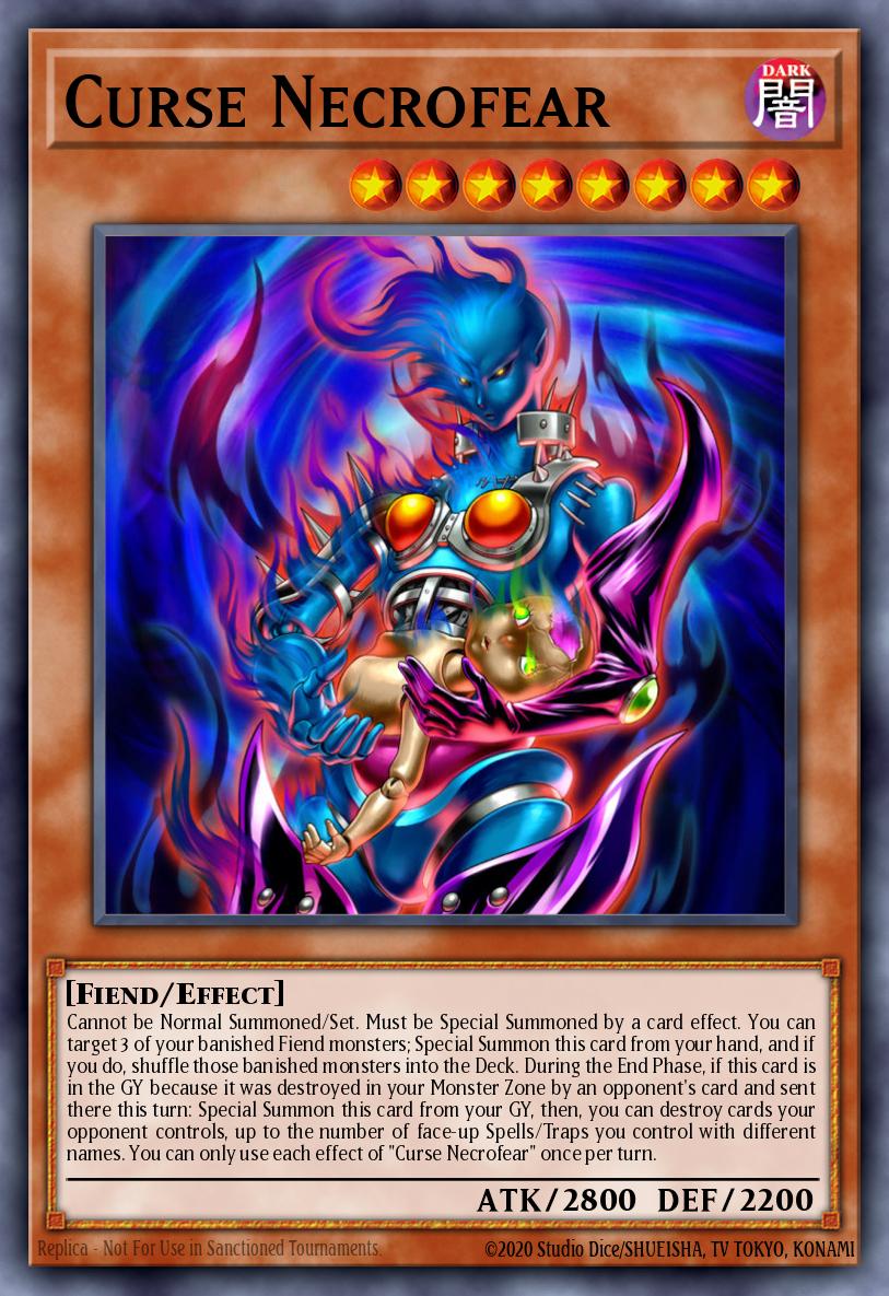 Curse Necrofear Yu-Gi-Oh card